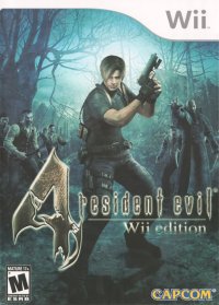 Resident Evil 4 Wii  box art
